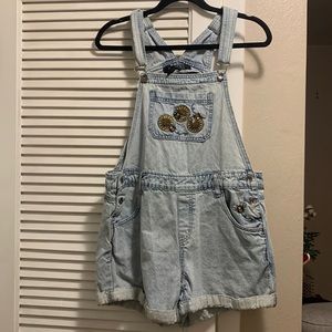 Women’s Bee and Sunflower Overalls